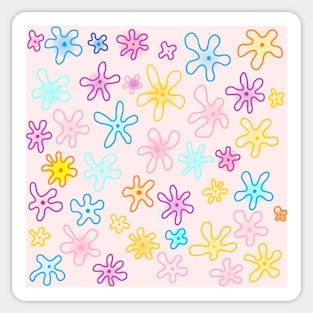 flower patterns Sticker